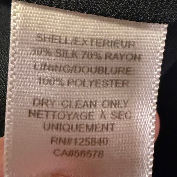 Intermix Silk Blend Velvet Wrap Dress Navy Blue Asymmetrical Whimsigoth 2 Luxe - Picture 6 of 8